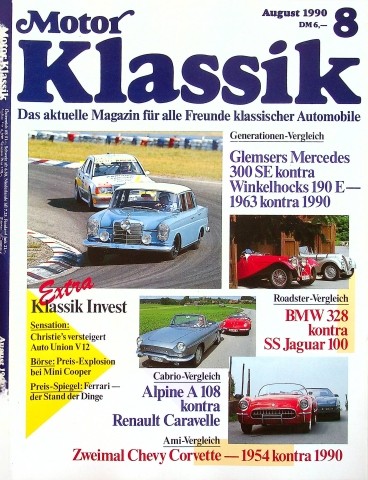 Deckblatt Motor Klassik (09/1990)